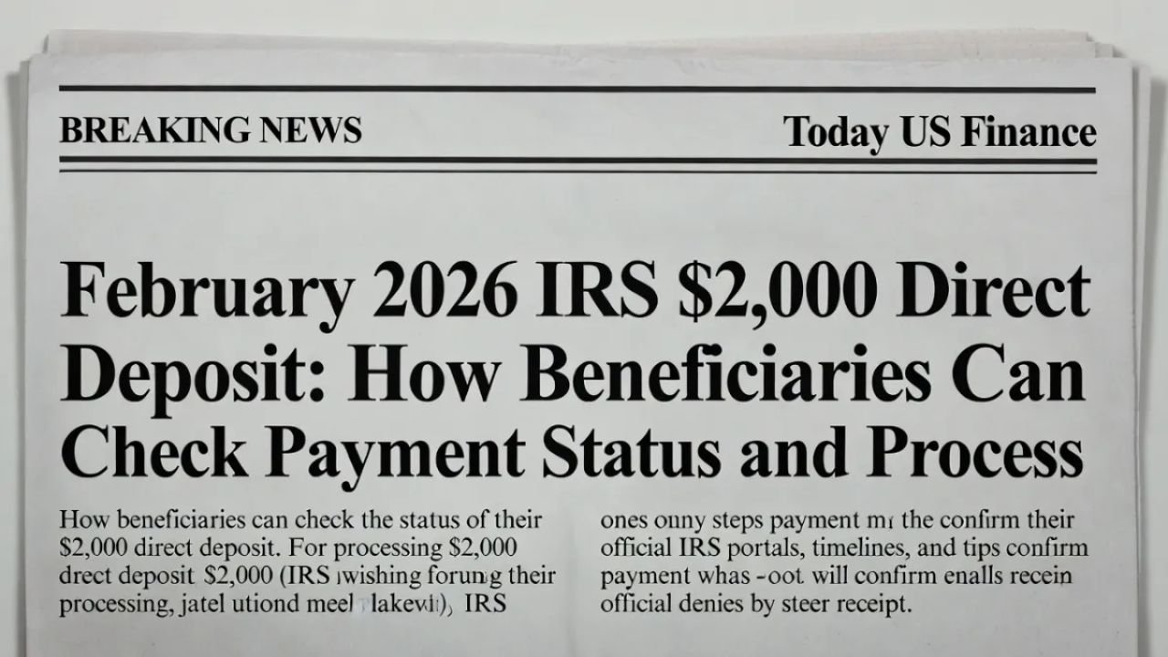 February 2026 IRS $2,000 Direct Deposit: Stimulus Rumor or Tax Refund Reality?