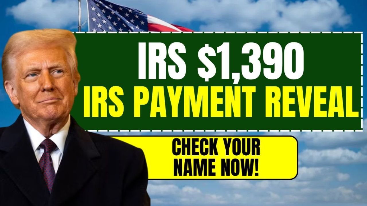 IRS $1,390 Payment Reveal – What You Really Need to Know