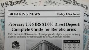 IRS $2,000 Direct Deposit February 2026: What’s Confirmed and What’s Just Rumor?