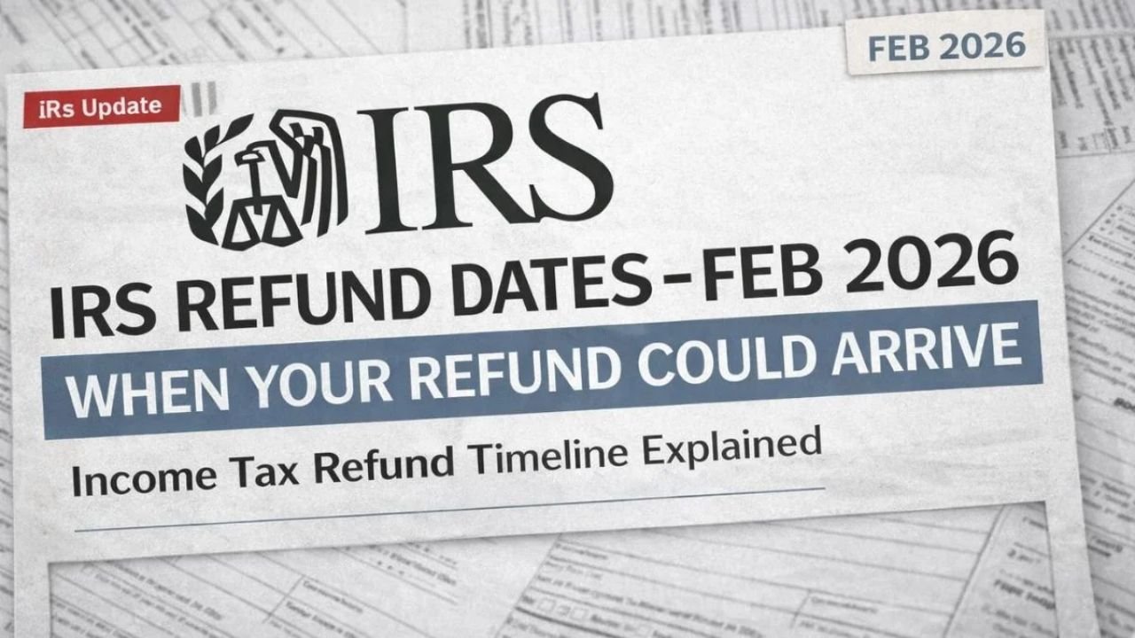 IRS Income Tax Refund Schedule for 2026 – Tax Refund Date Estimator and ...
