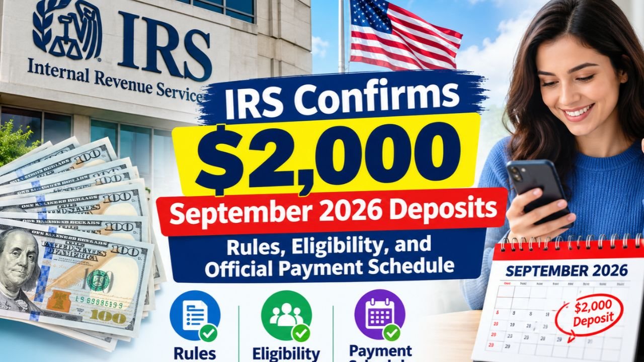 IRS Confirms $2,000 September 2026 Deposits